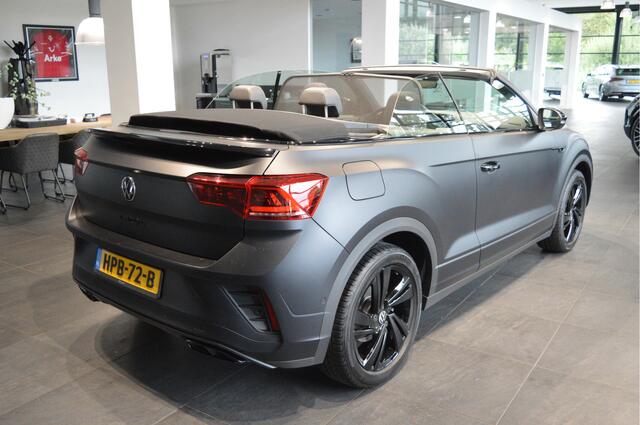 Volkswagen T-Roc Cabrio 1.5 TSI 3X R-Line Edition Grey leer trekhaak 150 pk !!