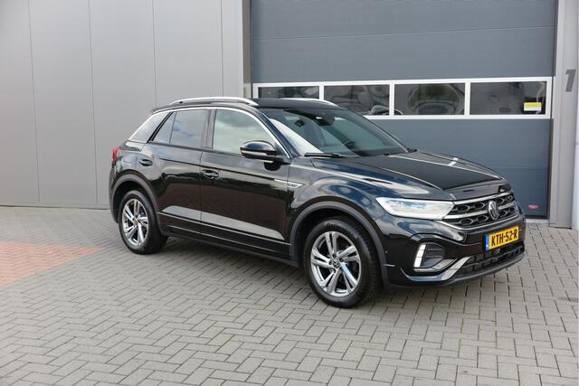 Volkswagen T-Roc 1.5 TSI 150pk DSG R-Line , Fabrieksgarantie t/m 11-2027, Trekhaak afneembaar , Virtual , Stoelverwarming , Ergonimische voorstoel, DAB+ , Carplay, LMV, PDC, Achteruitrijcamera , Parkeerhulp, Stuurwiel multifunctioneel. etc.