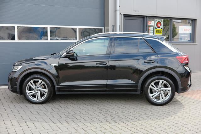Volkswagen T-Roc 1.5 TSI 150pk DSG R-Line , Fabrieksgarantie t/m 11-2027, Trekhaak afneembaar , Virtual , Stoelverwarming , Ergonimische voorstoel, DAB+ , Carplay, LMV, PDC, Achteruitrijcamera , Parkeerhulp, Stuurwiel multifunctioneel. etc.