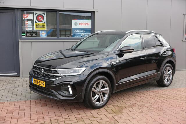 Volkswagen T-Roc 1.5 TSI 150pk DSG R-Line , Fabrieksgarantie t/m 11-2027, Trekhaak afneembaar , Virtual , Stoelverwarming , Ergonimische voorstoel, DAB+ , Carplay, LMV, PDC, Achteruitrijcamera , Parkeerhulp, Stuurwiel multifunctioneel. etc.