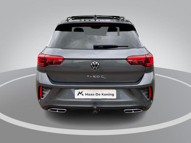 Volkswagen T-Roc 1.5TSI/150PK R-Line Business+ · Panoramadak · Trekhaak · Camera · Apple/Android Car Play · Navigatie · Stoelverwarming · Garantie t/m 09-10-2027 of 100000km.