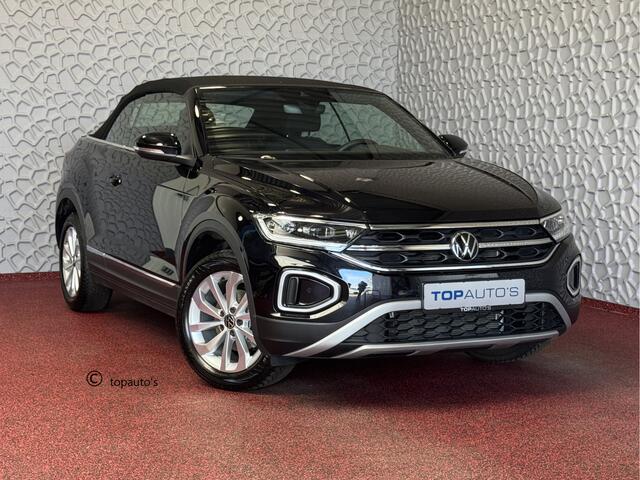 Volkswagen T-Roc Cabrio TSI VIR.COCKPIT CARPLAY NAVI IQ.LED STOEL/STUUR.VERW DAB ADAP.CRUISE ?Top Auto's Wijchen. 30 Jaar Specialist in Volkswagen : Alle Type's : R-Line Edition / Style / First Edition / Highline / Life , Zowel PHEV / HEV / MHEV / Benzine ?