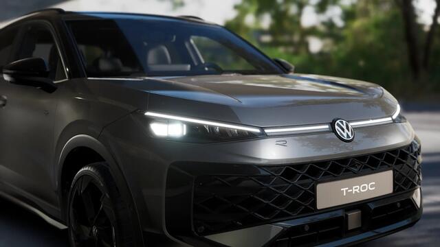 Volkswagen T-Roc 1.5 Hybrid 170 1AT R-Line Edition | 'App-Connect' draadloze smartphone integratie | 30,5 cm display met 2D en 3D weergave | Achterklep, elektrisch, met sensorgestuurde opening (Easy Open)
