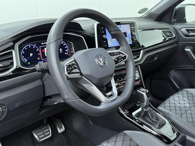 Volkswagen T-Roc 1.5 TSI R-Line | 150 PK | Automaat | Adaptive Cruise Control | Achteruitrijcamera | Panoramadak | Keyless Entry | Dodehoek detectie | Stuur- & Stoelverwarming |