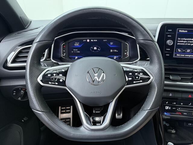 Volkswagen T-Roc 1.5 TSI R-Line | 150 PK | Automaat | Achteruitrijcamera | Panoramadak | Matrix LED | Keyless Entry | Navigatiesysteem | Climate control | Sfeerverlichting | Apple Carplay / Android Auto |