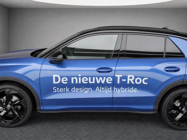 Volkswagen T-Roc 1.5 eTsi R-Line First Edition 150 pk 7 versn. DSG · Achteruitrijcamera · Electrische achterklep · Trekhaak