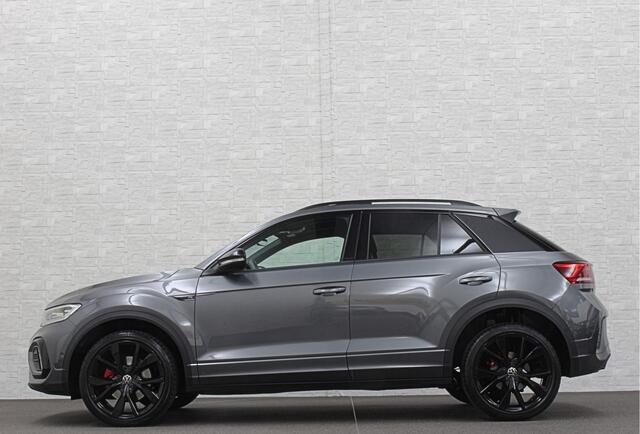 Volkswagen T-Roc 1.5 TSI R-Line | Panorama | IQ-Light | ACC | Black-Line | Keyless-Entry | 19 inch | Carplay | Stuurverwarming | Dodehoek | Virtual-Cockpit | Stoelverwarming | Leder Dashboard | Climate Control | Autom. Parkeren | Autom. Achterklep | Draadloos Laden |