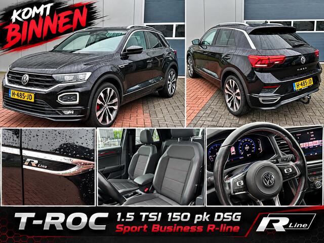 Volkswagen T-Roc 1.5 TSI 150pk DSG Sport Business R-Line Led,Trekhaak ,Navi, Achteruitrijcamera, Virtual cockpit, DAB+ , PDC, LMV19" Electr. achterklep, Carplay etc.