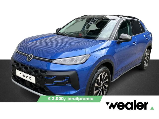 Volkswagen T-Roc Life First Edition 1.5 eTSI 85 kW / 116 PK DSG | Trekhaak wegklapbaar | Multimedia pakket | Ambient pakket | Tech pakket |