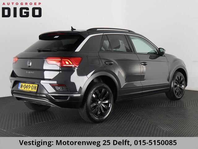 Volkswagen T-Roc 1.0 TSI STYLE 100% OH.GARANTIE TOT 10-2031* BLACKLINE .NAVI.PDC V+A.URANO GREY !