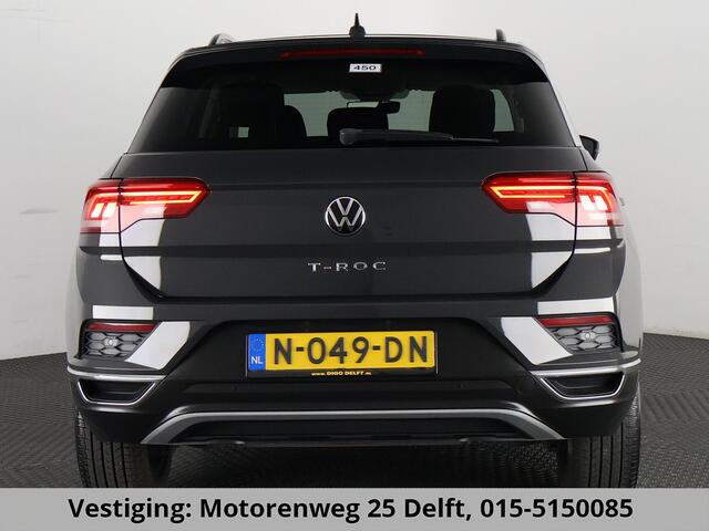 Volkswagen T-Roc 1.0 TSI STYLE 100% OH.GARANTIE TOT 10-2031* BLACKLINE .NAVI.PDC V+A.URANO GREY !