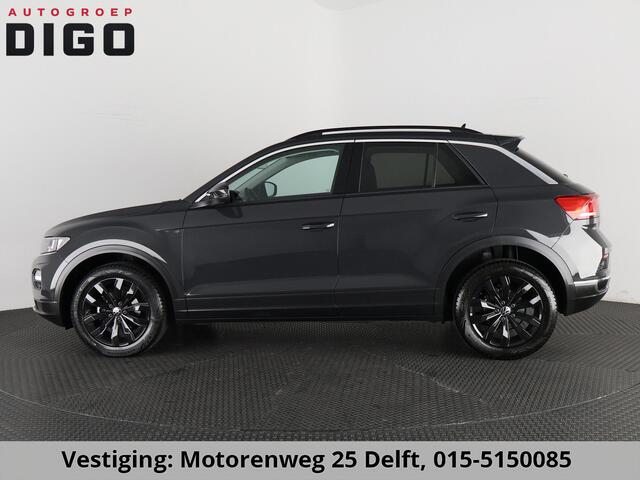 Volkswagen T-Roc 1.0 TSI STYLE 100% OH.GARANTIE TOT 10-2031* BLACKLINE .NAVI.PDC V+A.URANO GREY !