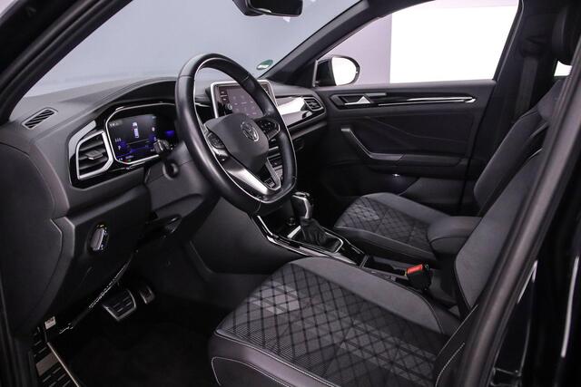 Volkswagen T-Roc 1.5 TSI R-Line Business 150pk DSG Automaat, Trekhaak, Adaptive cruise control, Stoelverwarming, Achteruitrijcamera, Navigatie, App-connect, Elektrische achterklep, Matrix LED koplampen, Parkeersensoren