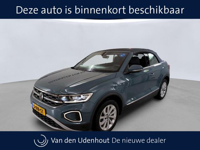 Volkswagen T-Roc Cabrio 1.5 TSI 150pk DSG Style Cabriolet | Stoelverwarming | Camera | Acc | Keyless