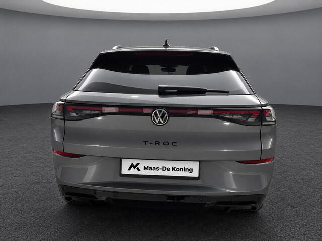 Volkswagen T-Roc 1.5 eTsi 150pk DSG R-Line First Edition · Camera · Wegklapbare Trekhaak · Stoelverwarming · Dodehoek Detectie · Elek. Achterklep · 19'' Inch · Garantie t/m 08-03-2030 of 100.000km