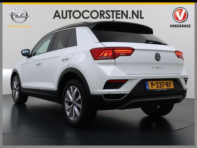 Volkswagen T-Roc 1.5TSI 150PK Sport Adap.Cruise Two Tone lak Navi Camera Stoelverwarming Apple Carplay Android Auto Privacy Glas Led Lmv Isofix Bluetooth Pdc