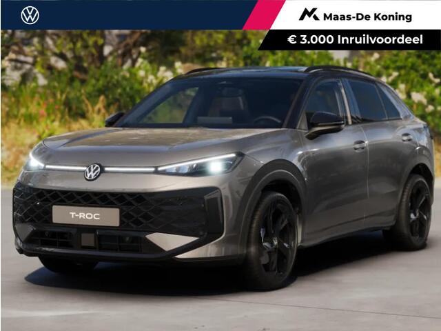 Volkswagen T-Roc R-Line Edition 1.5 Hybrid 170 PK 7 versn. DSG · High-end geluidsysteem Harman Kardon · Panoramaschuif-kanteldak · Trekhaak · Prijs is inclusief inruilpremie ·