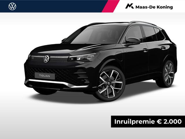 Volkswagen TIGUAN R-Line-Edition 1.5 eHybrid 272 pk 6 versn. DSG · Assistance pakket plus · Black style pakket · Comfort pakket · Design pakket · Trekhaak incl. aanhangermanoeuvreerhulp (trailer assist) ·