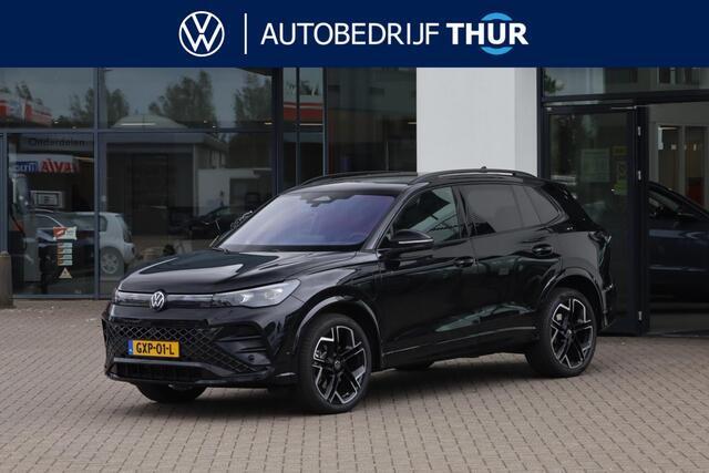 Volkswagen TIGUAN 1.5 eHybrid R-Line Business 272PK / 200kW, Interieur pakket (Leder 'Varenna' bekleding, verwarmbare voorstoelen, verwarmbaar stuurwiel, verwarmbare ruitensproeiers), wegklapbare trekhaak, panoramadak, Assistance pakket plus (rondomzichtcamera (area view),