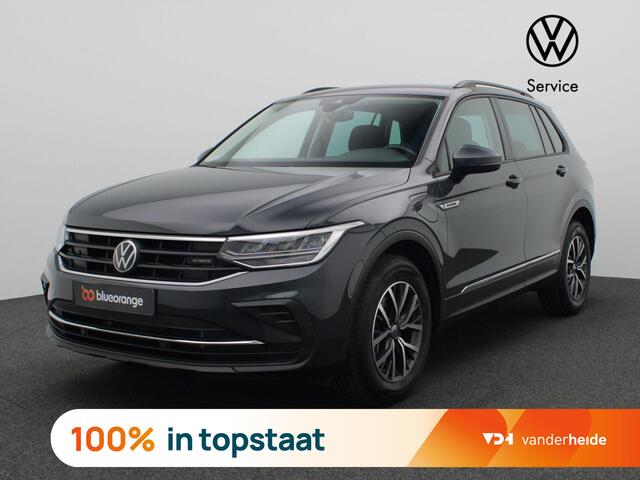 Volkswagen TIGUAN 1.4 TSI Life e-hybrid 245PK DSG led, adaptive cruise, achteruitrijcamera, lane assist, keyless, elek. bedienbare achterklep, navigatie, 17" lichtmetaal