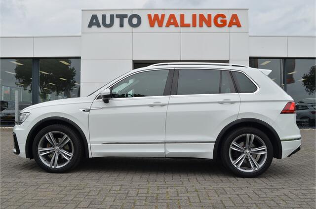Volkswagen TIGUAN 2.0 TDI 2x R-line Highline Virtual cockpit | 2x Memory stoel | LED koplampen | Carplay | Leer | Stoelverwarming | Trekhaak