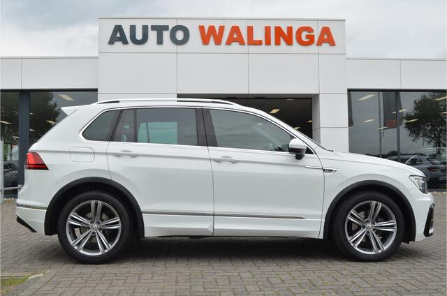 Volkswagen TIGUAN 2.0 TDI 2x R-line Highline Virtual cockpit | 2x Memory stoel | LED koplampen | Carplay | Leer | Stoelverwarming | Trekhaak