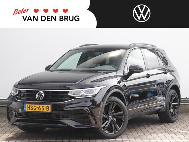 Volkswagen TIGUAN 1.4 TSI eHybrid R-Line | Wegklapbare trekhaak | Matrix LED | Black style | Stoel- en stuurverwarming | Camera |