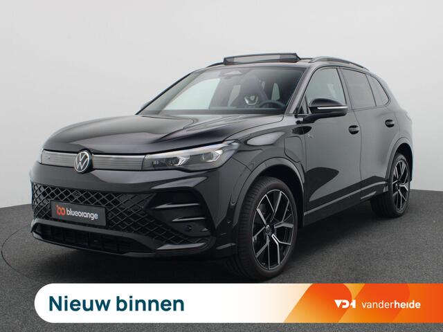 Volkswagen TIGUAN 1.5 eHybrid R-Line Edition 272PK DSG matrix led, trekhaak, panoramadak, 360gr. camera, keyless, stuur-stoelverwarming, adaptive cruise, side assist, 20" lichtmetaal