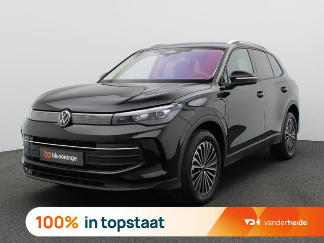 Volkswagen TIGUAN 1.5 eHybrid Life Edition 204PK DSG Trekhaak, Adaptieve Cruise Controle, Navi via Apple Carplay/Android Auto, Side Assist, Keyless, Achteruitrijcamera, Elektr. Achterklep, Stoel-Stuur-Achterbankverwarming, Voorruitverwarming, 18" LM Velgen