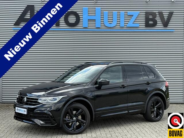 Volkswagen TIGUAN 1.4 TSI eHybrid R-Line Black Style Lederen interieur Elek Stoelverstelling Panoramadak Stuurwielverwarming Head-Up Display Keyless Entry