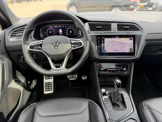 Volkswagen TIGUAN 1.4 TSI eHybrid R-Line Black Style Lederen interieur Elek Stoelverstelling Panoramadak Stuurwielverwarming Head-Up Display Keyless Entry