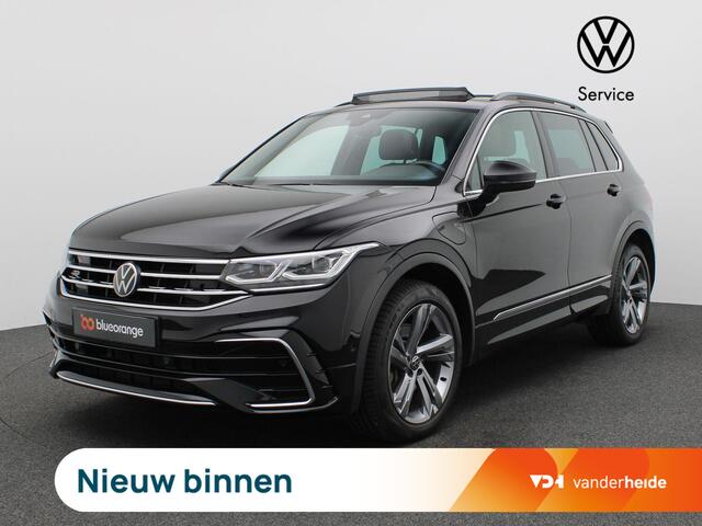 Volkswagen TIGUAN 1.4 TSI eHybrid R-Line Business 245PK DSG Trekhaak, Achterruitrijamera, Elektr. Achterklep, Virtual Cockpit, Matrix-LED Verlichting, Adaptieve Cruise Control, Side Assist, Stuur- en Stoelverwarming, Park Assist, 19" LM Velgen