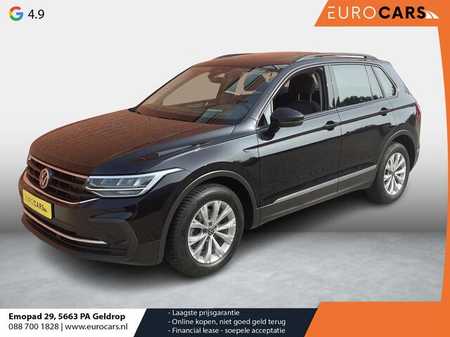 Volkswagen TIGUAN 1.5 TSI 150pk DSG Life | COMPANY CAR | Panoramadak | Navigatie | d.m.v. Apple Carplay / Android Auto | Parkeersensoren | Adaptive Cruise Control | Stoel- en stuurverwarming | Ledverlichting | Getinte ramen | Climate Control