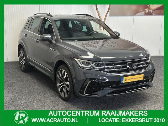 Volkswagen TIGUAN 1.5 eHybrid R-Line VOL !! NIEUWSTAAT !!! PANORAMADAK 360 CAMERA NAVIGATIE ADAPTIVE CRUISE CONTROL CLIMATE CONTROL APPLE CARPLAY/ANDROID RIJSTROOKSENSOREN DODEHOEKSENSOREN PDC ZEER MOOI !! 3010