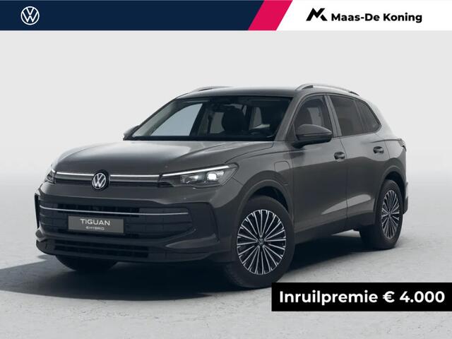 Volkswagen TIGUAN Life Edition 1.5 eHybrid 204 PK 6 versn. DSG · Comfort Pakket · Style Pakket · Trekhaak inklapbaar, met elektr. ontgrendeling, incl. aanhangermanoeuvreerhulp Trailer Assist ·