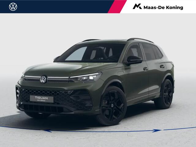 Volkswagen TIGUAN R-Line Edition 1.5 eHybrid 204 PK 6 versn. DSG · Black Style Pakket · Comfort Pakket · Trekhaak inklapbaar, met elektrische ontgrendeling, incl. aanhangermanoeuvreerhulp Trailer Assist · Prijs is inclusief inruilpremie