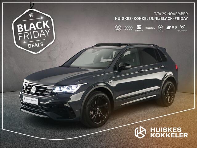 Volkswagen TIGUAN R-Line Business 1.4 TSI eHybrid 245pk DSG Automaat Trekhaak, Black Style, LED matrix koplampen, Panoramadak, Adaptive cruise control, Achteruitrijcamera