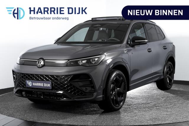 Volkswagen TIGUAN 1.5 eHybrid 272 PK R-Line Edition | Black Style | Elek. Trekhaak | S/K-panodak | Adapt. Cruise | Stoel-+stuurverw. | App. Connect | Camera+PDC | LM 19" | 0529