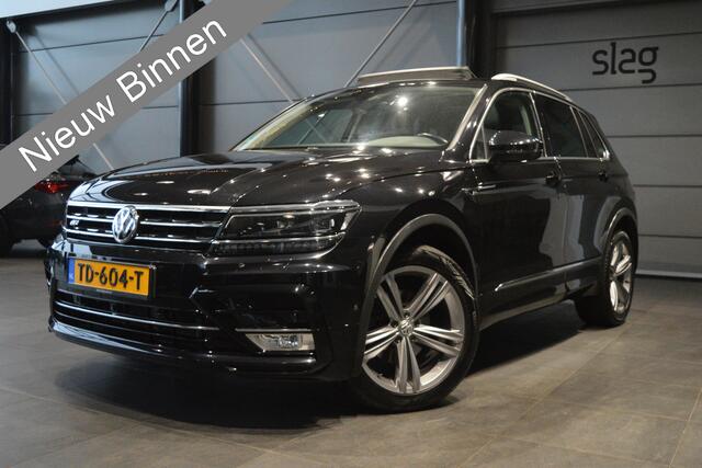 Volkswagen TIGUAN 2.0 TDI R-LINE navi leer pano camera trekhaak 19 inch !!