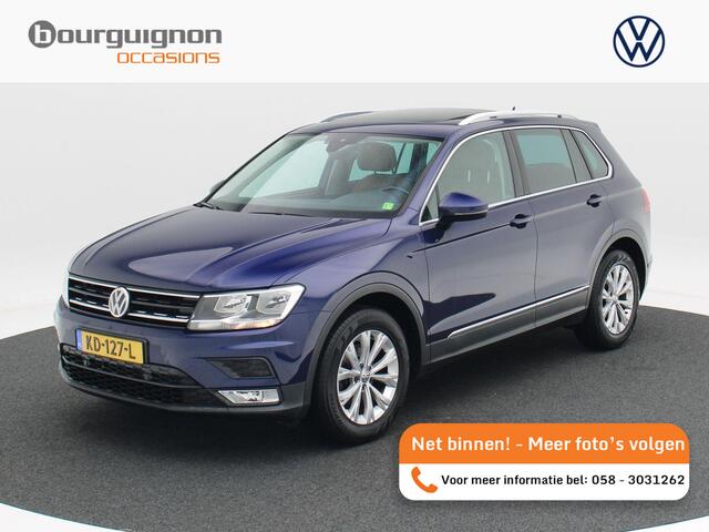 Volkswagen TIGUAN 1.4 TSi 150 Pk ACT Connected Series | Adaptive Cruise | Stoelverwarming | CarPlay | Parkeersensoren | Stoelmassage | Panoramadak | Trekhaak | 62.911 Km!!
