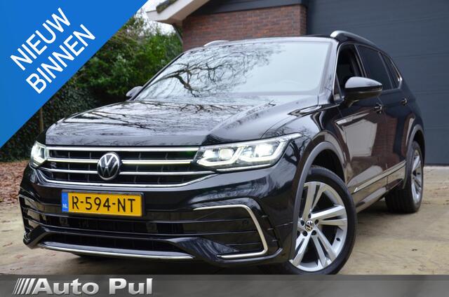 Volkswagen TIGUAN Allspace 1.5 TSI R-Line Business+ 7 Persoons Automaat/Navi/Pdc/Ecc/Achteruitrijcamera/Panoramadak/Stoel&Stuur verwarming/Virtueel dashboard/Privacy-Glass/Cr-Controle/19-Inc Lmv