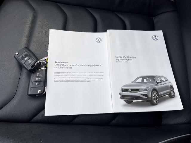 Volkswagen TIGUAN 1.4 TSI eHybrid Business Plug-In / Dealer onderhouden / 1.800 kg trekgewicht / 245 PK / Panorama schufdak / Leder comfortstoelen met Memory / Virtual Cockpit / Stuur- en stoelverwarming / Camera 360° / 18"LM wielen/