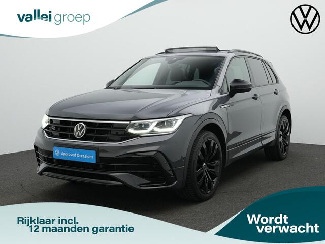 Volkswagen TIGUAN 2.0 TDI 200 pk DSG 4Motion R-Line | Panoramadak | Trekhaak | Navigatie Discover Pro | Leder | Geheugenstoelen | Harman/Kardon | 360 camera | IQ Light