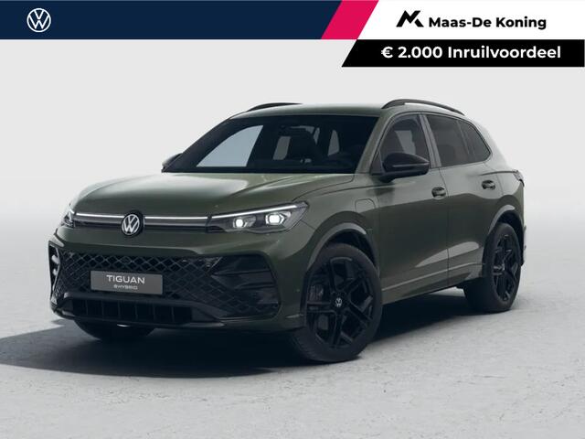 Volkswagen TIGUAN R-Line Edition 1.5 eHybrid 204 PK 6 versn. DSG · Black Style Pakket · Panoramaschuif-kanteldak · Trekhaak inklapbaar, electr. ontgrendeling, incl. Trailer Assist ·