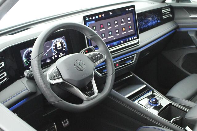 Volkswagen TIGUAN 1.5 204pk eHybrid R-Line Edition Black Style Trekhaak 360Camera Leder Head-Up harman/kardon Memory Massage Virtual Cockpit Navigatie
