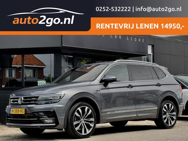 Volkswagen TIGUAN Allspace 1.5 TSI AUT7 3X R-LINE VOL-LEDER 20 INCHE NAVI CAMERA DIGI-DASH APPLE-CARPLAY LED PDC