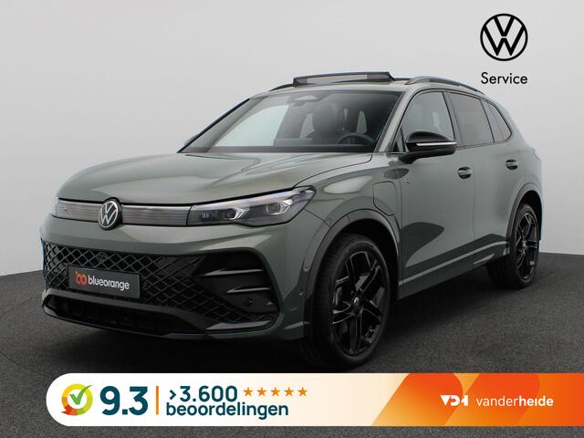 Volkswagen TIGUAN 1.5 eHybrid R-Line Edition 272PK DSG Leder, ventilatie, massage, matrix led, trekhaak, panoramadak, 360gr. camera, Harman Kardon, keyless, stuur-stoelverwarming, adaptive cruise, side assist, 20" lichtmetaal