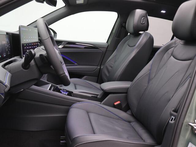 Volkswagen TIGUAN 1.5 eHybrid R-Line Edition 272PK DSG Leder, ventilatie, massage, matrix led, trekhaak, panoramadak, 360gr. camera, Harman Kardon, keyless, stuur-stoelverwarming, adaptive cruise, side assist, 20" lichtmetaal