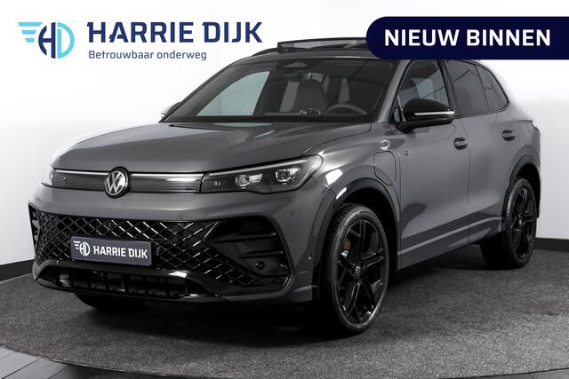 Volkswagen TIGUAN 1.5 eHybrid 272 PK R-Line Edition | Black Style | Assistance Plus | Elek. Trekhaak | S/K-panodak | IQ Light | Adapt. Cruise | Stoel-+stuurverw. | NAV+App. Connect | 360 Camera | LM 20" | 9249