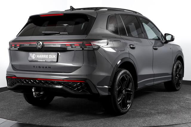 Volkswagen TIGUAN 1.5 eHybrid 272 PK R-Line Edition | Black Style | Assistance Plus | Elek. Trekhaak | S/K-panodak | IQ Light | Adapt. Cruise | Stoel-+stuurverw. | NAV+App. Connect | 360 Camera | LM 20" | 9249